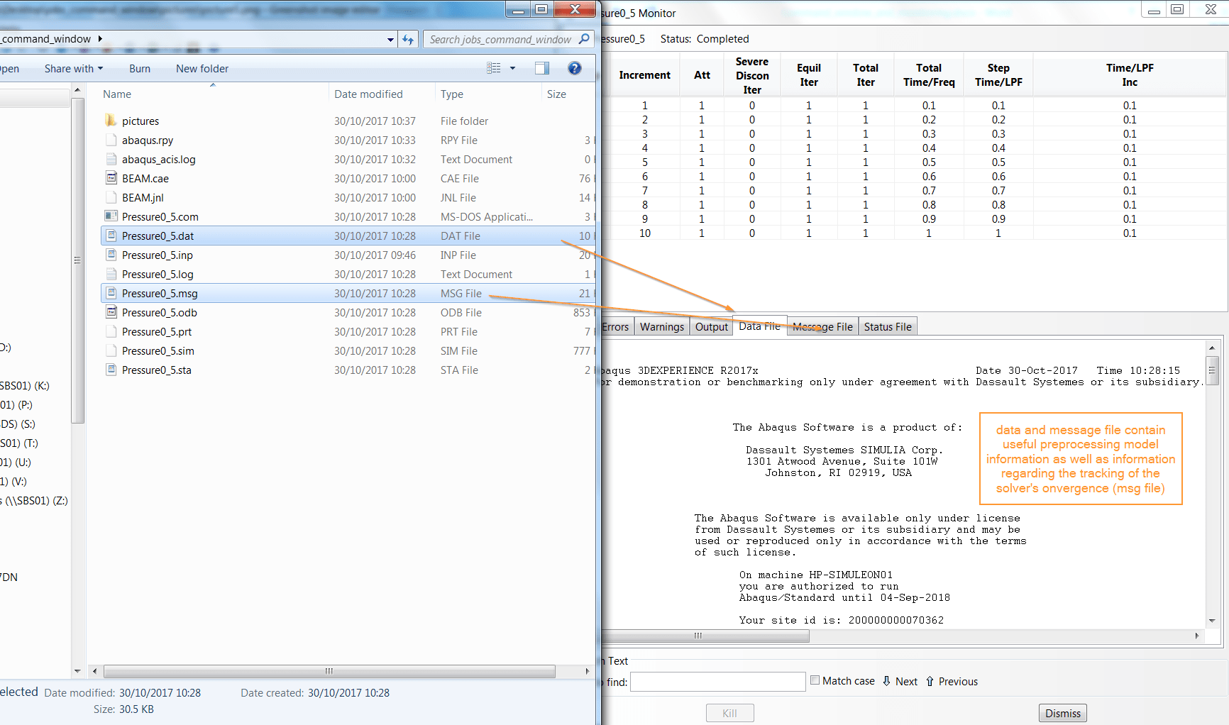 How to Submit and Monitor Abaqus Jobs Through Command Window